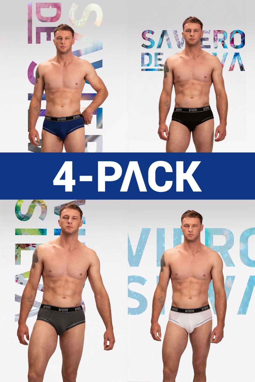Saviero De Silva Briefs 4-Pack