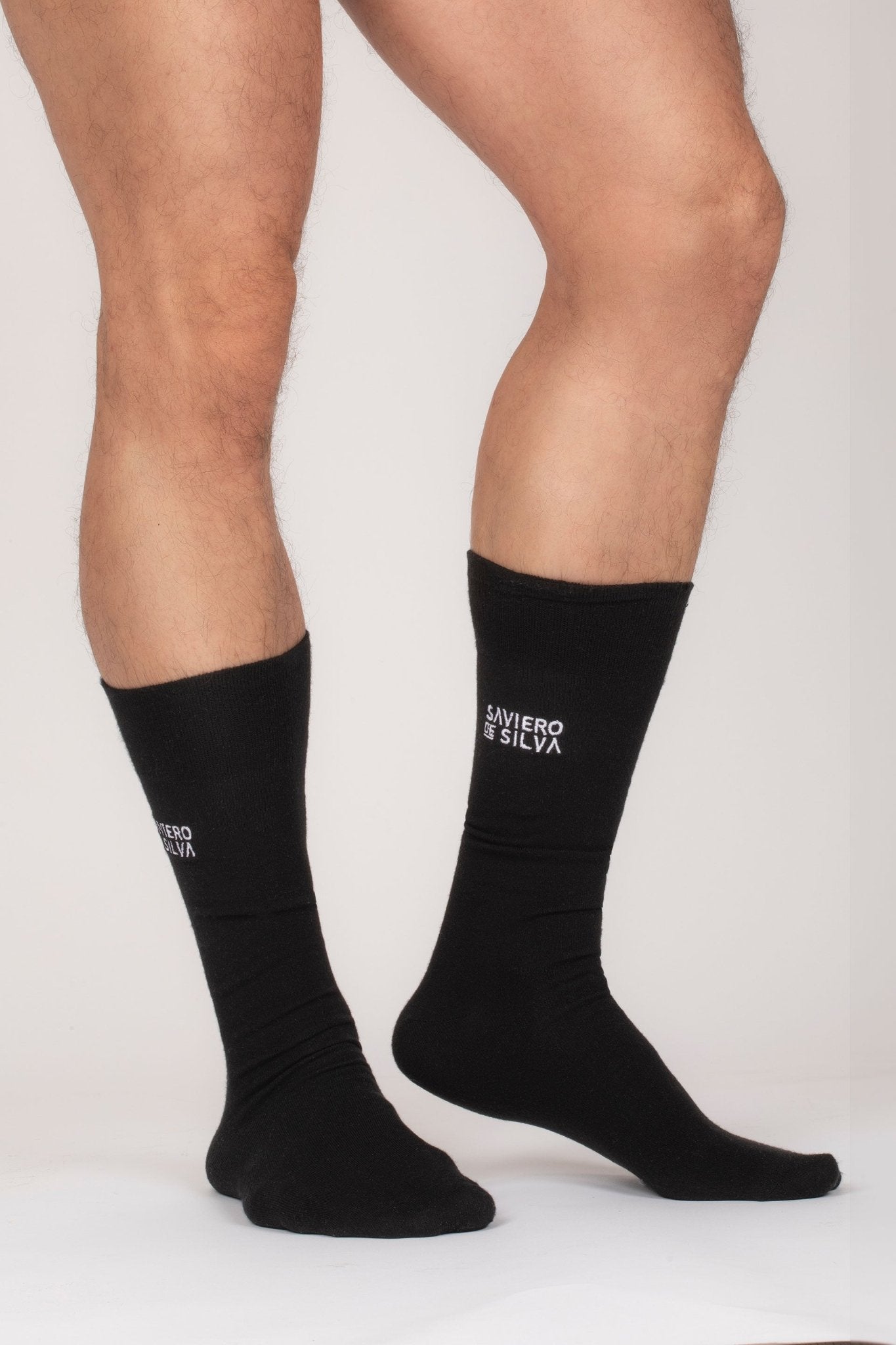 Saviero De Silva formal casual socks
