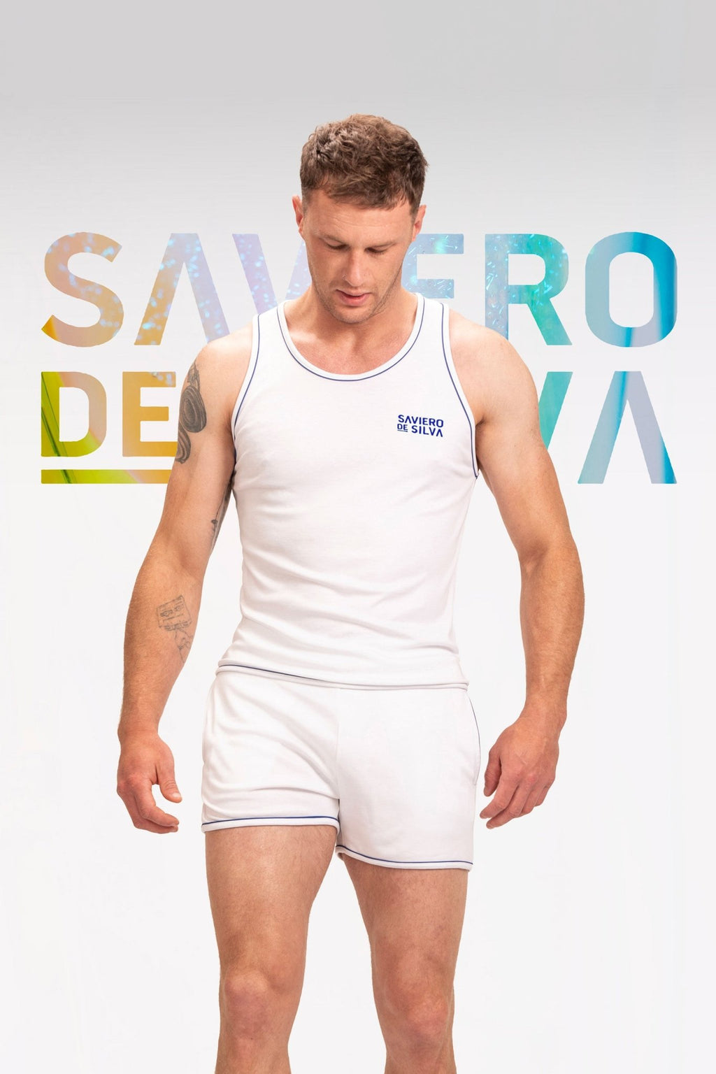 Saviero De Silva loungewear vest top