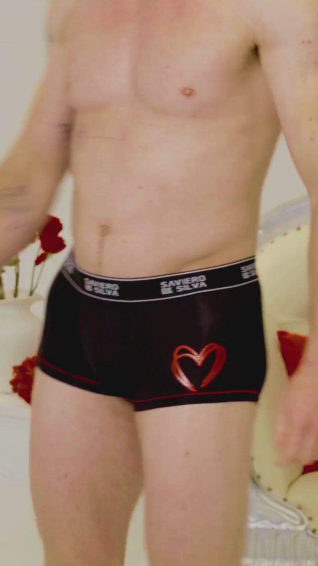 Black Entwined Collection low-rise trunks