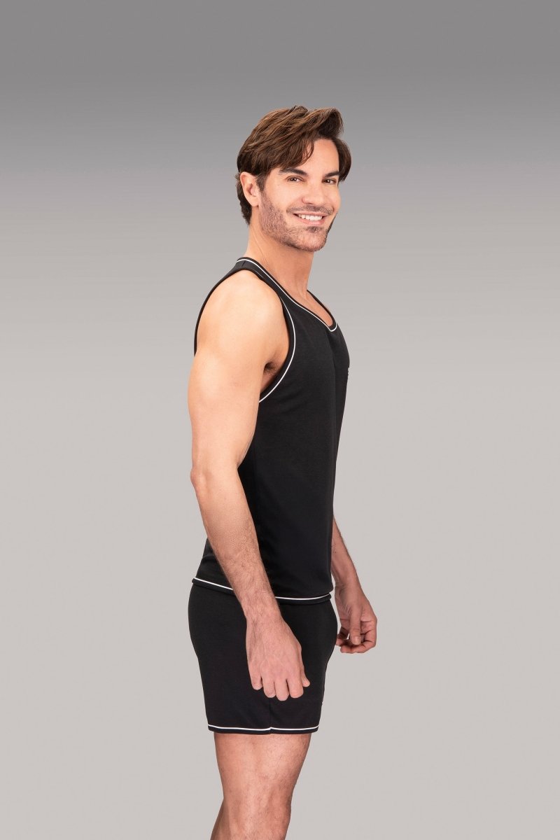 Saviero De Silva loungewear vest top - Saviero De Silva