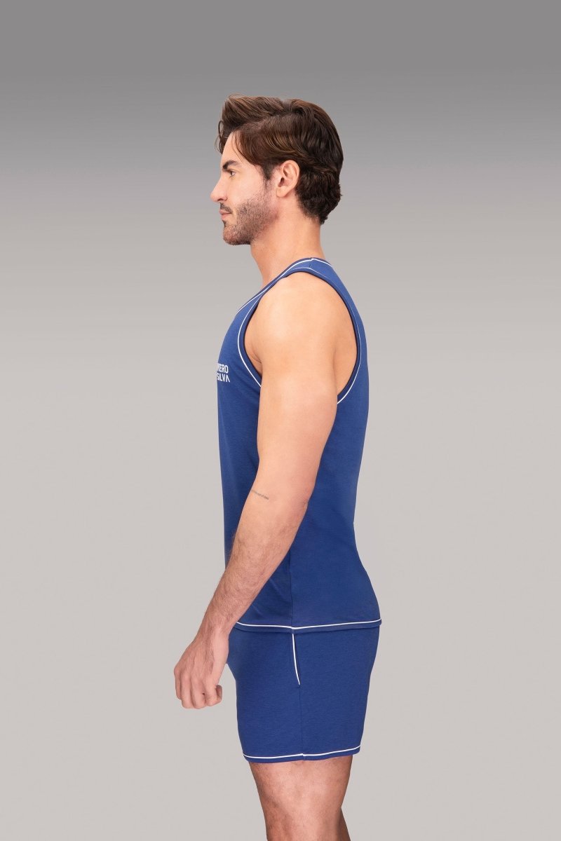 Saviero De Silva loungewear vest top - Saviero De Silva