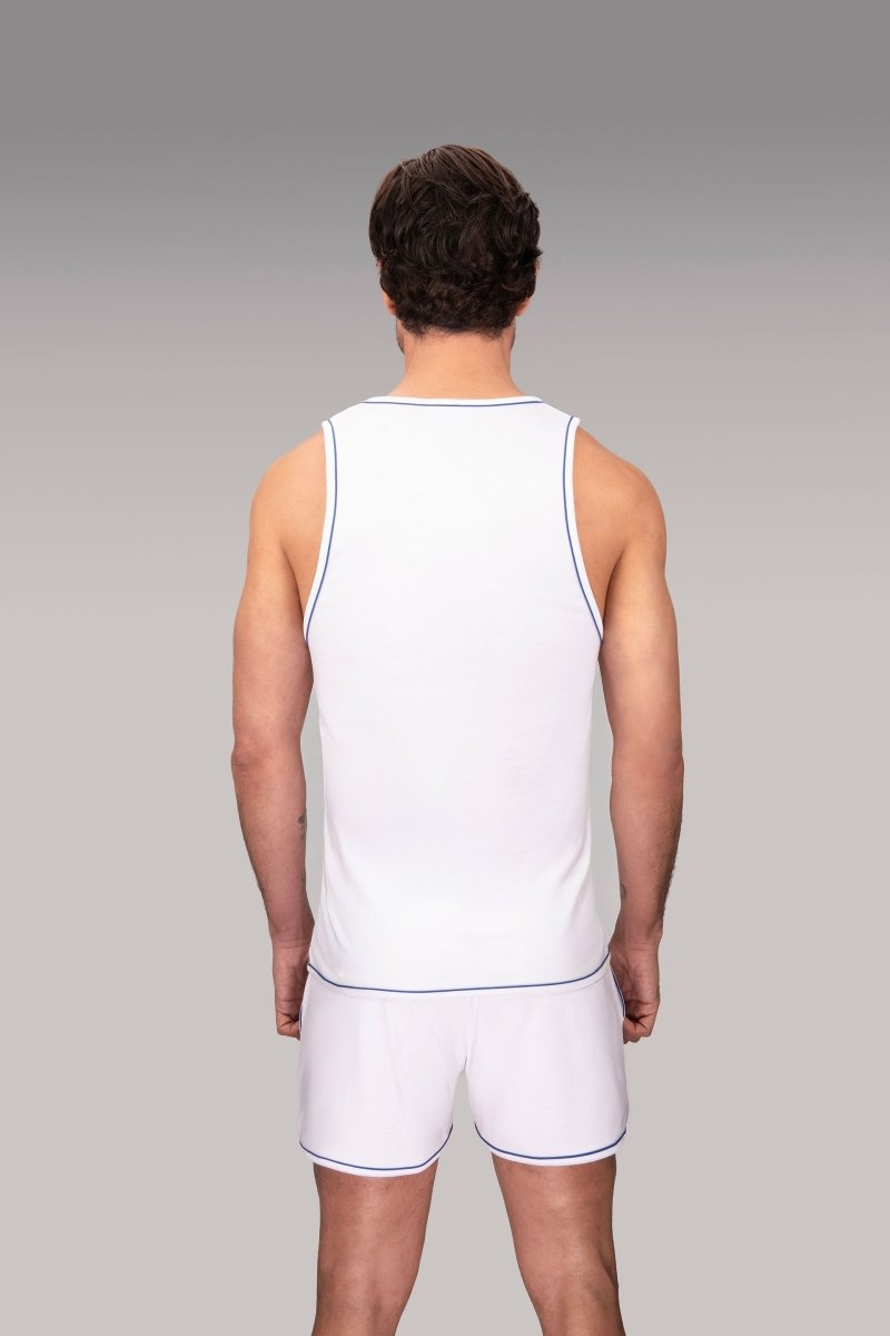 Saviero De Silva loungewear vest top - Saviero De Silva